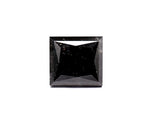 1.95 Carat Natural Black Square Diamond GIA