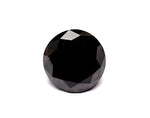1.97 Carat Natural Black Round Diamond GIA