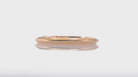 Knife-Edge Wedding Band