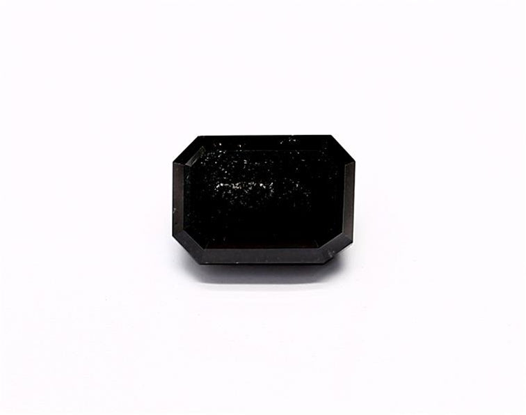 1.25 Carat Natural Black Emerald Diamond GIA