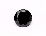 7.07 Carat Natural Black Round Diamond GIA
