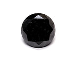 0.98 Carat Natural Black Round Diamond GIA