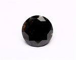 4.28 Carat Black Round Diamond