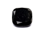 4.11 Carat Black Cushion Diamond