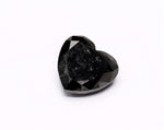 1.42 Carat Natural Black Heart Diamond GIA