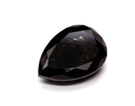 0.98 Carat Natural Black Pear Diamond GIA