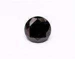 2.32 Carat Natural Black Round Diamond GIA
