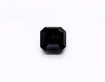 3.24 Carat Natural Black Sq emerald Diamond GIA