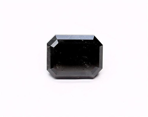 2.54 Carat Natural Black Emerald Diamond GIA
