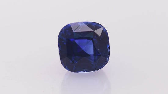 2.16 Carat Blue SRI LANKAN Cushion Sapphire CD No Heat