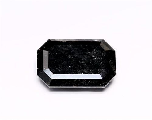 8.93 Carat Black Emerald Diamond