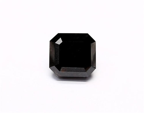 1.48 Carat Natural Black Emerald Diamond GIA