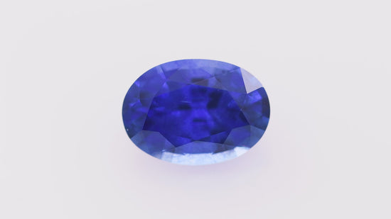 1.08 Carat Blue SRI LANKAN Oval Sapphire