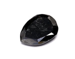 0.96 Carat Natural Black Pear Diamond GIA