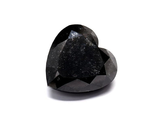 4.03 Carat Black Heart Diamond