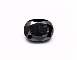 1.22 Carat Natural Black Oval Diamond GIA