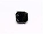 0.67 Carat Natural Black Emerald Diamond GIA