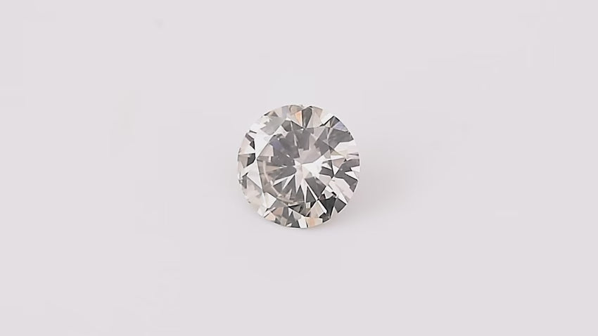 0.93 Carat Fancy Gray Round Diamond I1 GIA | LEIBISH