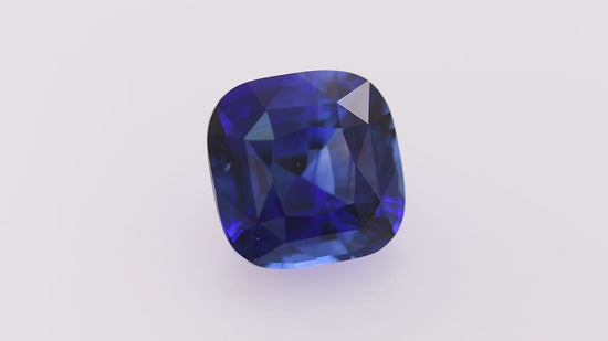 1.59 Carat Blue SRI LANKAN Cushion Sapphire