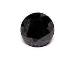 1.04 Carat Natural Black Round Diamond GIA