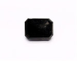 2.12 Carat Natural Black Emerald Diamond GIA
