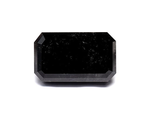 4.19 Carat Black Emerald Diamond