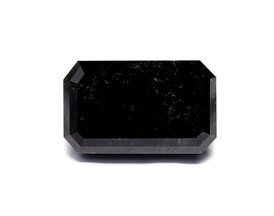 4.19 Carat Black Emerald Diamond