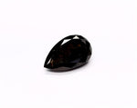 3.6 Carat Natural Black Pear Diamond GIA