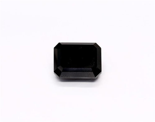 5.64 Carat Natural Black Emerald Diamond GIA
