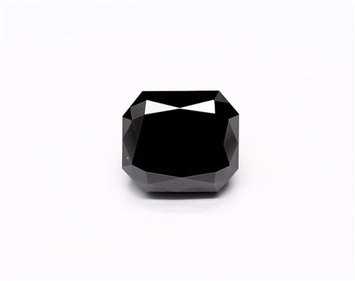 1.47 Carat Natural Black Emerald Diamond GIA