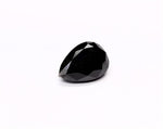 1.65 Carat Natural Black Pear Diamond GIA