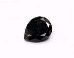1.45 Carat Natural Black Pear Diamond GIA