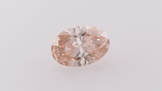 0.39 Carat Fancy Brown Orange Oval Diamond VS2 GIA