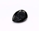 1.11 Carat Natural Black Pear Diamond GIA