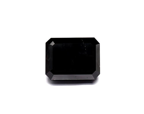1.34 Carat Natural Black Emerald Diamond GIA
