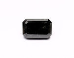 2.22 Carat Natural Black Emerald Diamond GIA