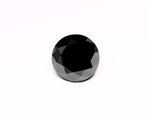 4.94 Carat Natural Black Round Diamond GIA