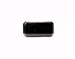 3.47 Carat Natural Black Emerald Diamond GIA