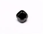 1.56 Carat Natural Black Cushion Diamond GIA