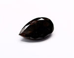 7.45 Carat Black Pear Diamond