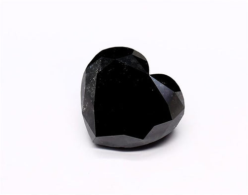 3.11 Carat Black Heart Diamond