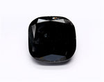 26.65 Carat Natural Black Cushion Diamond GIA
