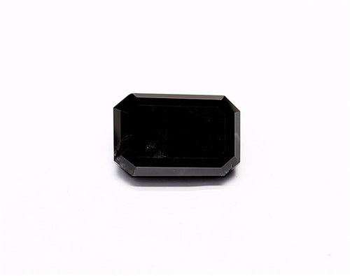 1.32 Carat Natural Black Emerald Diamond GIA