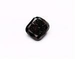 3.98 Carat Natural Black Cushion Diamond GIA