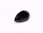 0.9 Carat Natural Black Pear Diamond GIA