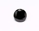 1.05 Carat Natural Black Round Diamond GIA