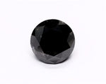 5.05 Carat Black Round Diamond