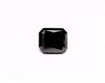 2.23 Carat Natural Black Radiant Diamond GIA
