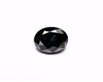 1.17 Carat Natural Black Oval Diamond GIA