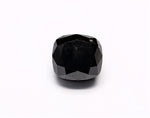 0.74 Carat Natural Black Cushion Diamond GIA